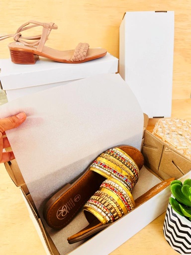 [CAJA] CAJA PANTUNFLA BLANCA